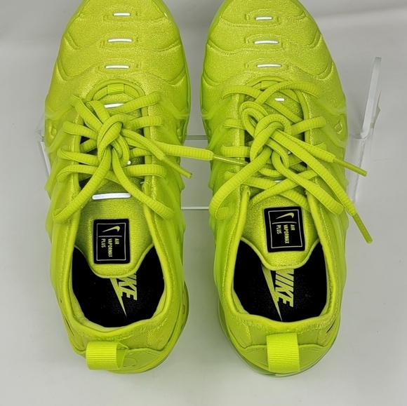 Nike VaporMax Plus Tennis Ball Neon Green DX1784-300 Women's Size Multi New - Picture 7 of 11